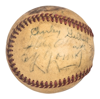 Cy Young Autographed Baseball (Beckett)